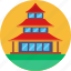 chinese, new, year, house, building 