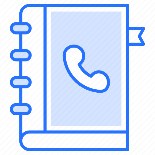 Contact book, phone-book, address-book, book, contacts, directory, phone icon - Download on Iconfinder