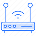 wifi, router