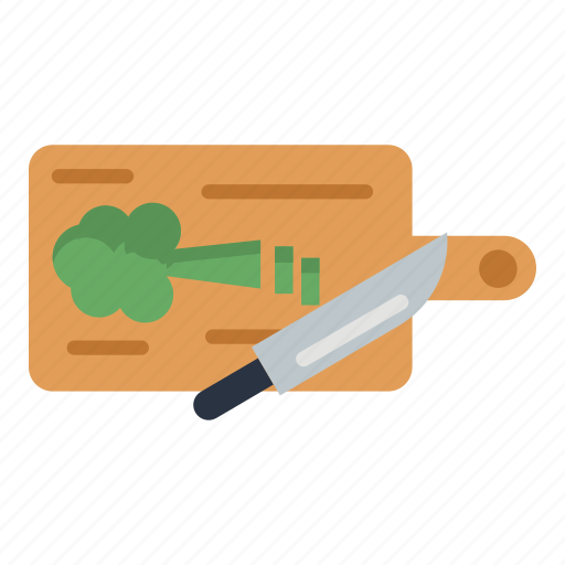 Cooking, chopping board, knife, kitchen icon - Download on Iconfinder