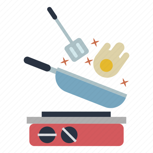 Cooking, food, pan, eggs, cook, kitchen icon - Download on Iconfinder