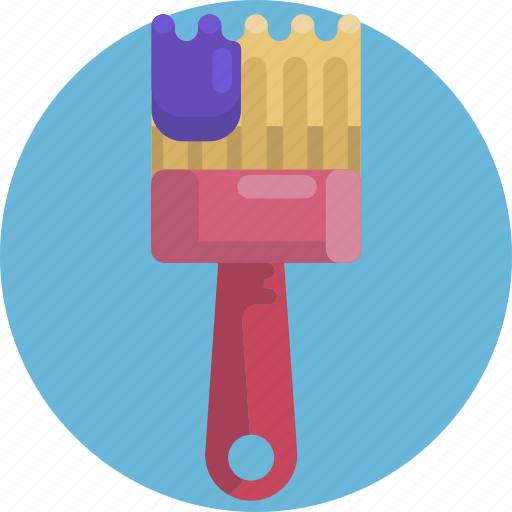 Paint, brush, paint brush icon - Download on Iconfinder