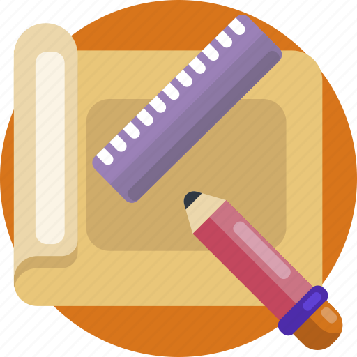 Design, pencil, ruler, edit icon - Download on Iconfinder