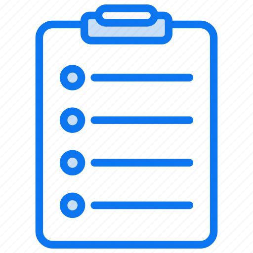 List, document, clipboard, task, paper, check, report icon - Download on Iconfinder