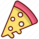 pizza, food, fast-food, slice, junk-food, italian, meal, pizza-slice, fast