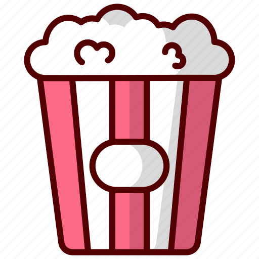 Pop corn, food, snack, popcorn, corn, cinema, movie icon - Download on Iconfinder