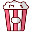 pop corn, food, snack, popcorn, corn, cinema, movie, entertainment, film 
