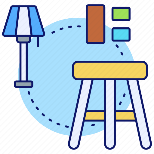 Bar stool, chair, furniture, stool, interior, seat, bar icon - Download on Iconfinder