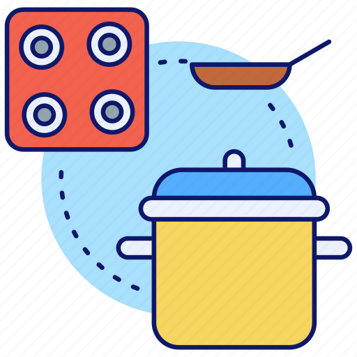 Cookware, cooking, kitchen, saucepan, kitchenware, cooking-pot, food icon - Download on Iconfinder