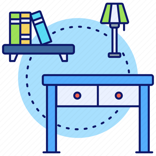 Table, furniture, desk, food, interior, office, background icon - Download on Iconfinder