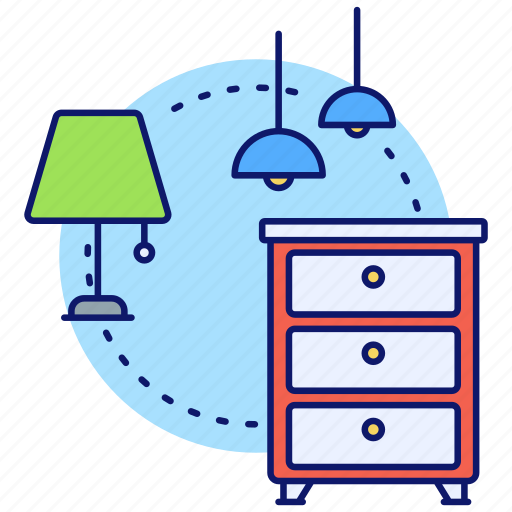 Drawers, cabinet, furniture, cupboard, storage, interior, drawer icon - Download on Iconfinder