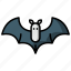 bat, fly, halloween, crisp, dark, evil, scary 