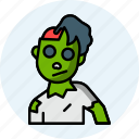 zombie, low-poly, mummy, monster, dracula, ghost, vampire