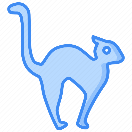 Cat, animal, pet, feline, kitty, spooky, nature icon - Download on Iconfinder