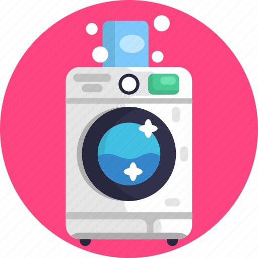 Home, office, cleaning, washing machine, wash icon - Download on Iconfinder