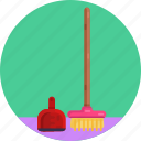 home, office, cleaning, brush, dust pan, clean, hygiene 