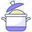 pot, cooking, kitchen, kitchen ware, appliance, restaurant, dish, cooker, steamer, household 