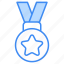 medal, award, winner, badge, achievement, prize, reward, champion, star 