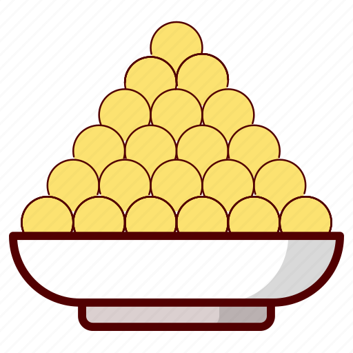 Ladoo, laddu, sweet, tasty, delicious, indian, food icon - Download on Iconfinder