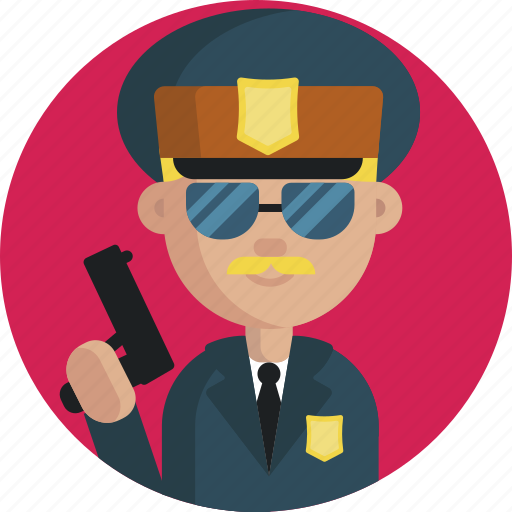 Job, profession, avatar, man, police, security, guard icon - Download on Iconfinder