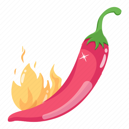 Chilli pepper, pepper, chilli, spice, food icon - Download on Iconfinder