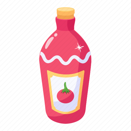 Sauce bottle, tomato sauce, tomato paste, ketchup, tomato bottle icon - Download on Iconfinder