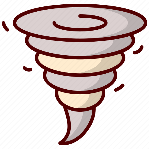 Tornado, hurricane, weather, storm, cyclone, wind, disaster icon - Download on Iconfinder