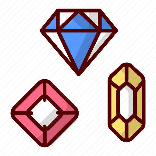 Gems, jewelry, jewel, gem, jewellery, diamond, fashion icon - Download on Iconfinder
