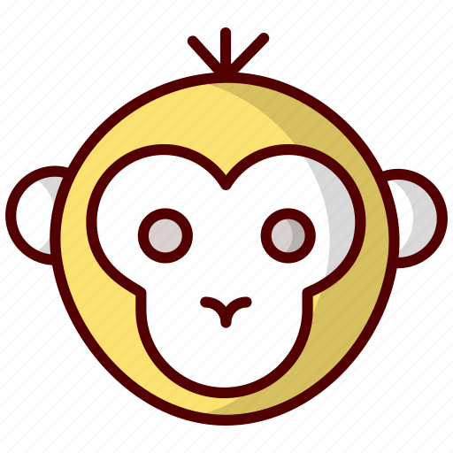 Monkey, animal, zoo, wildlife, face, wild, mammal icon - Download on Iconfinder