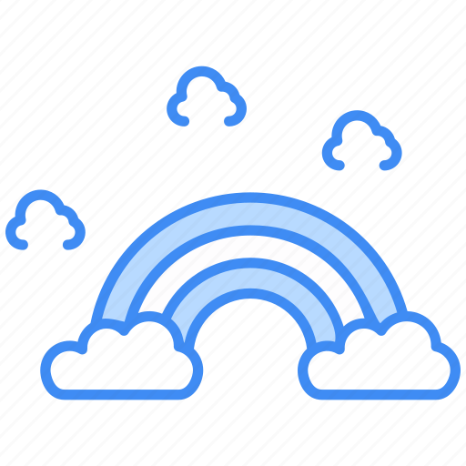 Rainbow, weather, cloud, nature, forecast, sky, colorful icon - Download on Iconfinder