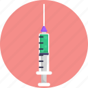 nursing, injection, syringe, treatment, vaccine 