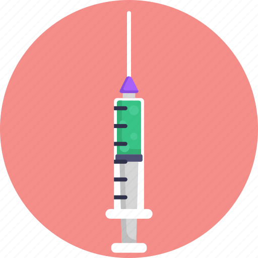 Nursing, injection, syringe, treatment, vaccine icon - Download on Iconfinder