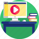 online, education, online learning, online teaching, virtual learning, e-learning, video 