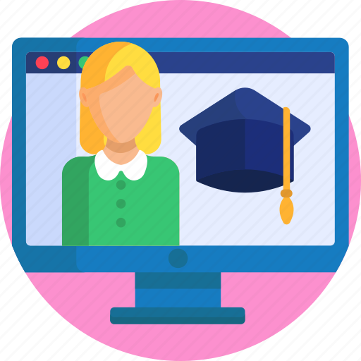 Online, education, online learning, online teaching, virtual learning, e-learning icon - Download on Iconfinder