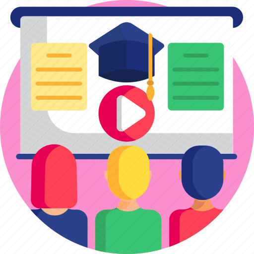 Online, education, online learning, online teaching, virtual learning, e-learning icon - Download on Iconfinder