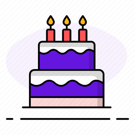 Cake, dessert, sweet, food, bakery, delicious, celebration icon - Download on Iconfinder