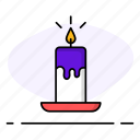 candle, light, decoration, celebration, flame, christmas, fire, cake, birthday