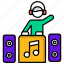 dj, music, sound, audio, party, turntable, dj-mixer, disco, player 