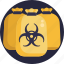 hazard, hazardous, toxic, waste, biohazardous 