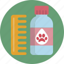 pet, comb, hygiene, disinfectant, animal, dog, cat 