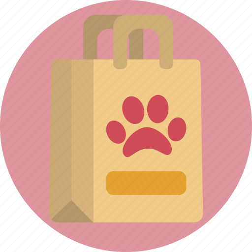 Pet, shopping bag, bag, paper, shopping icon - Download on Iconfinder