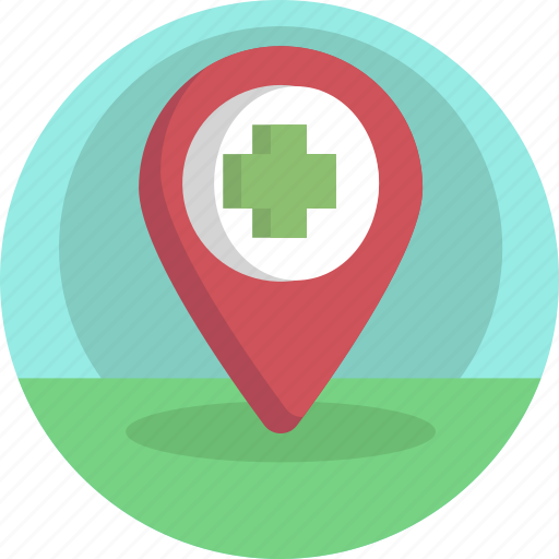 Pharmacy, pin, location, navigation, map icon - Download on Iconfinder