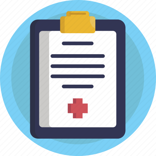 Medical report, medical, report, healthcare icon - Download on Iconfinder
