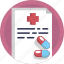 pharmacy, medical, report, precription, capsules 