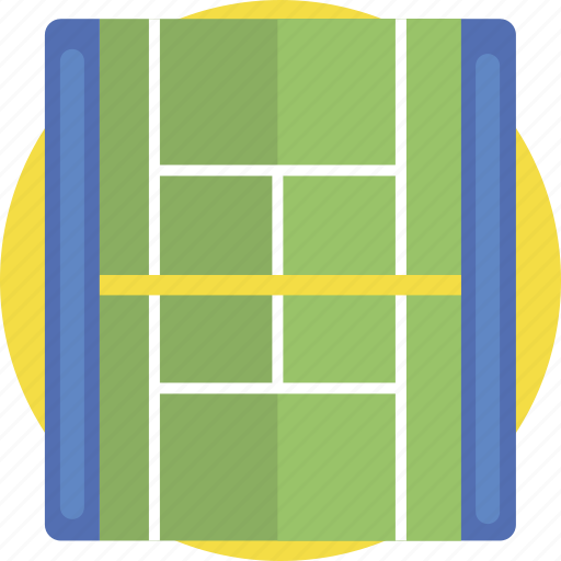 Playground, lawn tennis, field, sport icon - Download on Iconfinder