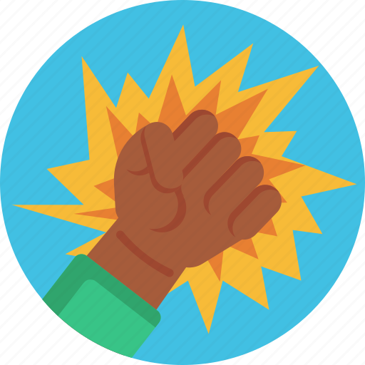 Protest, fist, punch, hit, strike icon - Download on Iconfinder
