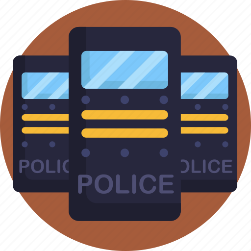 Protest, police, shield, safety icon - Download on Iconfinder