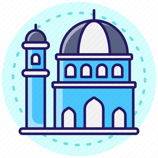 Mosque, silhouette, muslim, sky, human-face, person, people icon - Download on Iconfinder