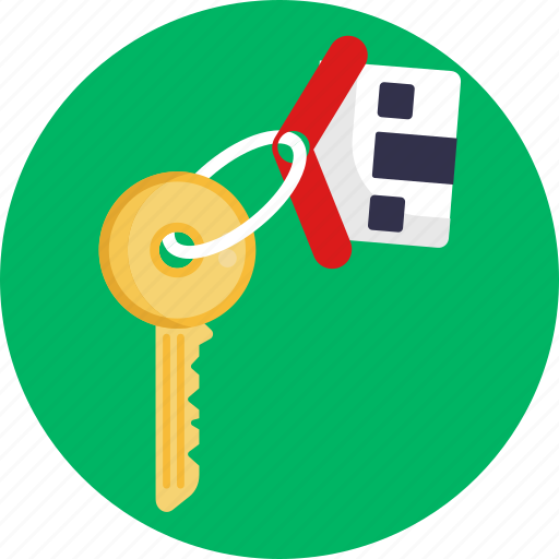 Real, estate, house, key icon - Download on Iconfinder
