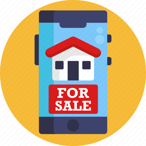 Real, estate, for sale, house, sign, buy icon - Download on Iconfinder